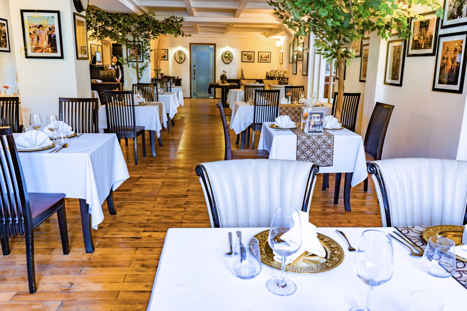 dining table wide view