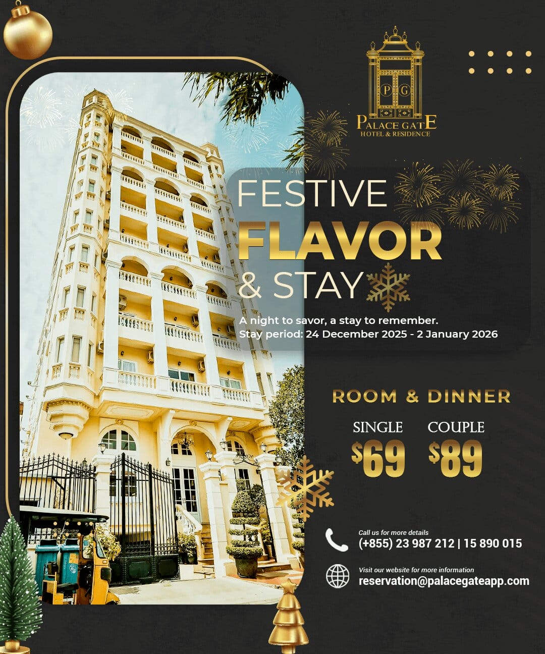 Festive Flavor & Stay