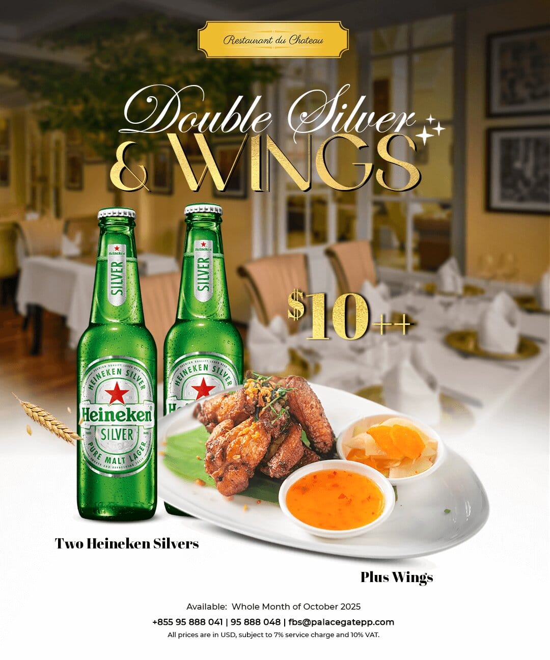 Double Silver & Wings