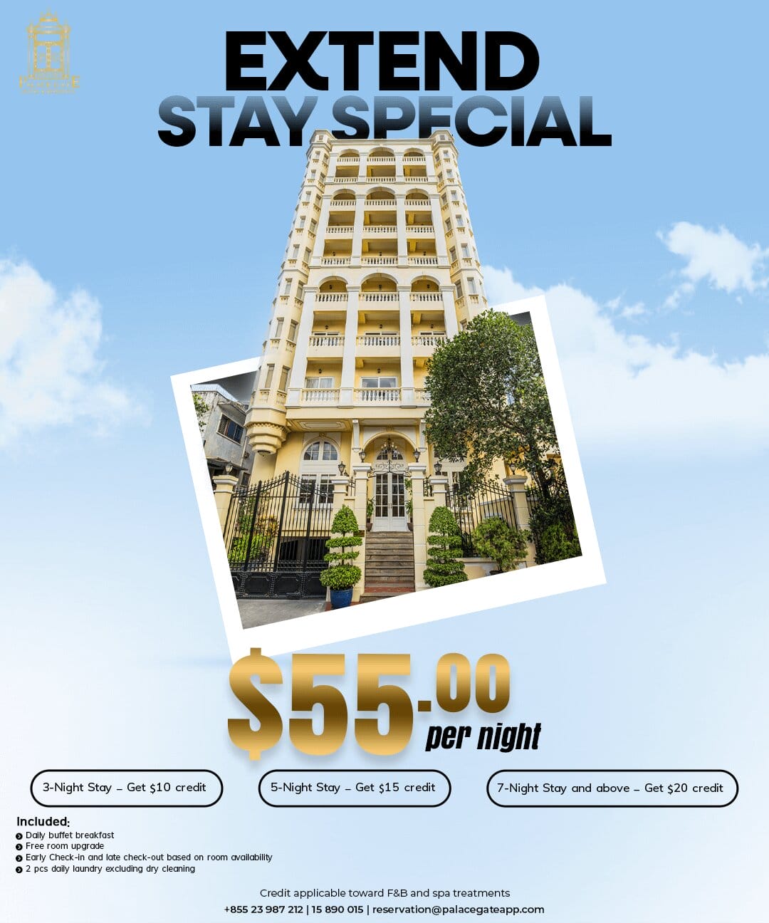 Extended Stay Special